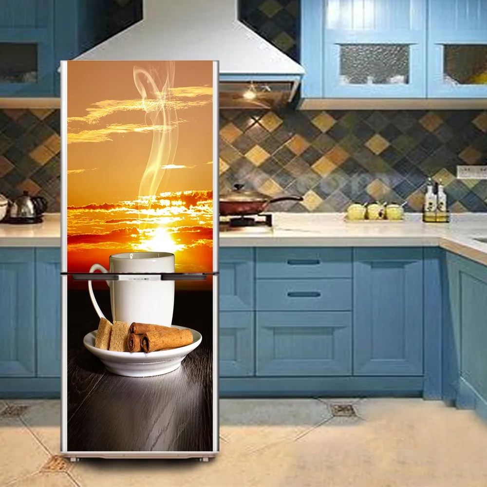 DIY Afternoon Tea Waterproof SelfAdhesive Refrigerator Sticker Door Cover Wallpaper kitchen wall sticker
DIY Afternoon Tea Waterproof SelfAdhesive Refrigerator Sticker Door Cover Wallpaper kitchen wall sticker
