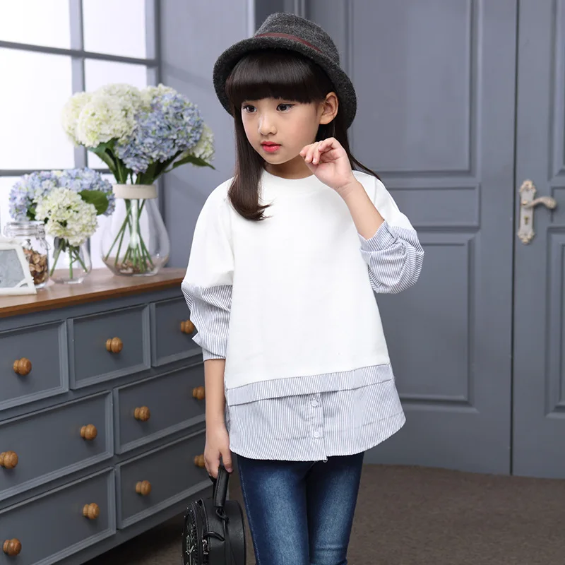Shirts For Girls 3 4 5 6 7 8 9 10 11 12 13 Years Teenagers Baby Girl T-shirt Autumn Long Sleeve Cotton Tops Fall Kids Clothes
Shirts For Girls 3 4 5 6 7 8 9 10 11 12 13 Years Teenagers Baby Girl T-shirt Autumn Long Sleeve Cotton Tops Fall Kids Clothes