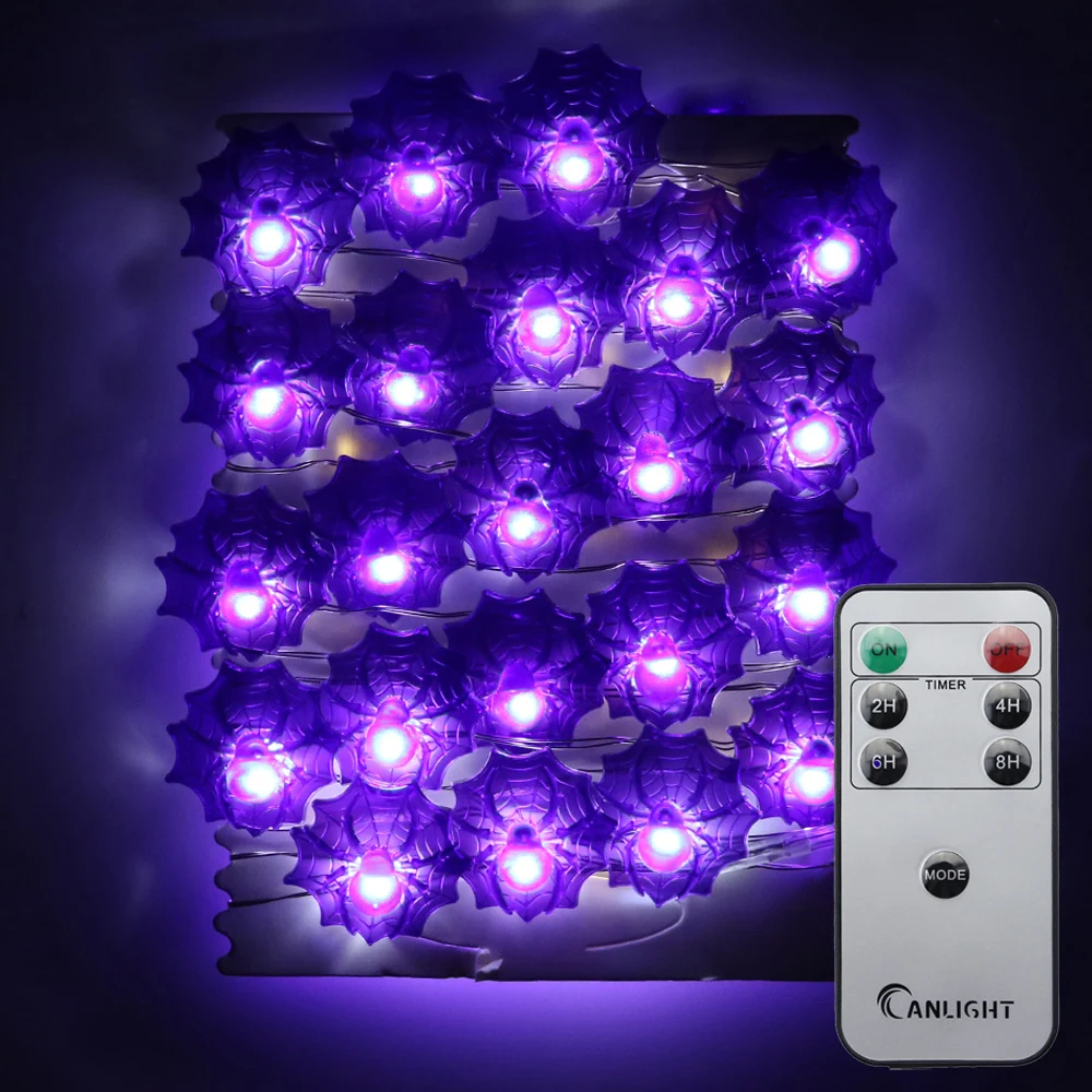 7 Modes Indoor&Outdoor Decoration Halloween 3M 40Leds Battery Powered Spider Modelling Led string Lights Waterproof Fairy Light
7 Modes Indoor&Outdoor Decoration Halloween 3M 40Leds Battery Powered Spider Modelling Led string Lights Waterproof Fairy Light