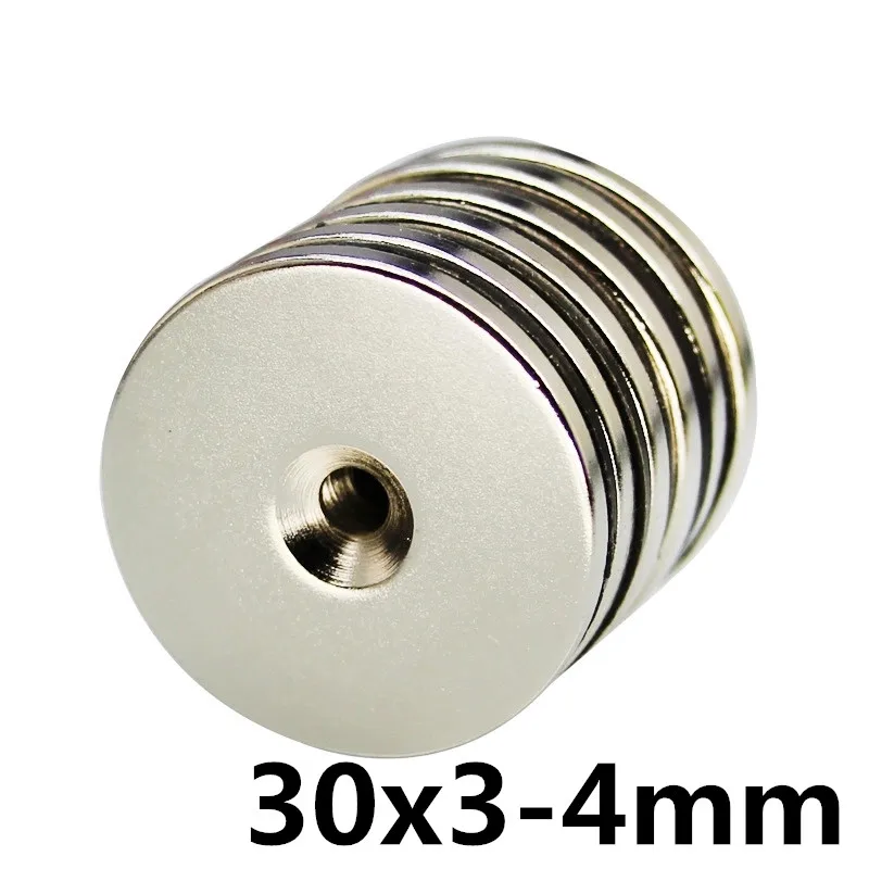 10pcs 30mm x 3mm Hole 4mm N35 Super Neodymium Round Ring Permanent Magnet 30*3-4search magnet 30x3-4mm
10pcs 30mm x 3mm Hole 4mm N35 Super Neodymium Round Ring Permanent Magnet 30*3-4search magnet 30x3-4mm