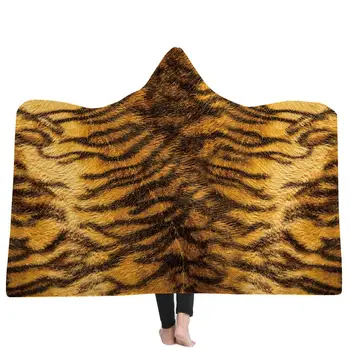 Oversized Leopard Pattern Hooded Sherpa Blanket Tiger Zebra Animals 3D Soft Printed Cloak Blanket
Oversized Leopard Pattern Hooded Sherpa Blanket Tiger Zebra Animals 3D Soft Printed Cloak Blanket