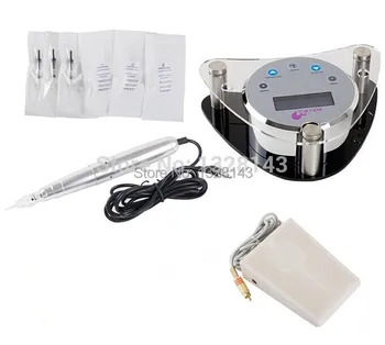 Professional Permanent Makeup Kit Permanent Makeup Pen LCD Power Supply Power Controller Footswitch+50 needles Free Shipping
Professional Permanent Makeup Kit Permanent Makeup Pen LCD Power Supply Power Controller Footswitch+50 needles Free Shipping