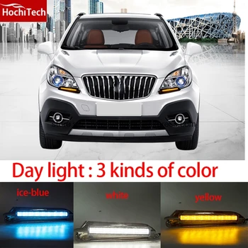 High quality 3 colors white yellow ice blue LED Car DRL Daytime running lights fog light for Buick encore 2013 2014 2015
High quality 3 colors white yellow ice blue LED Car DRL Daytime running lights fog light for Buick encore 2013 2014 2015