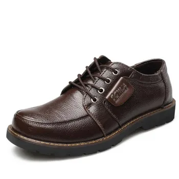 Muhuisen Brand Big Sizes Genuine Leather Fashion Men Shoes Handmade Summer Autumn Winter Brand High Quality Men Flats Shoes
Muhuisen Brand Big Sizes Genuine Leather Fashion Men Shoes Handmade Summer Autumn Winter Brand High Quality Men Flats Shoes