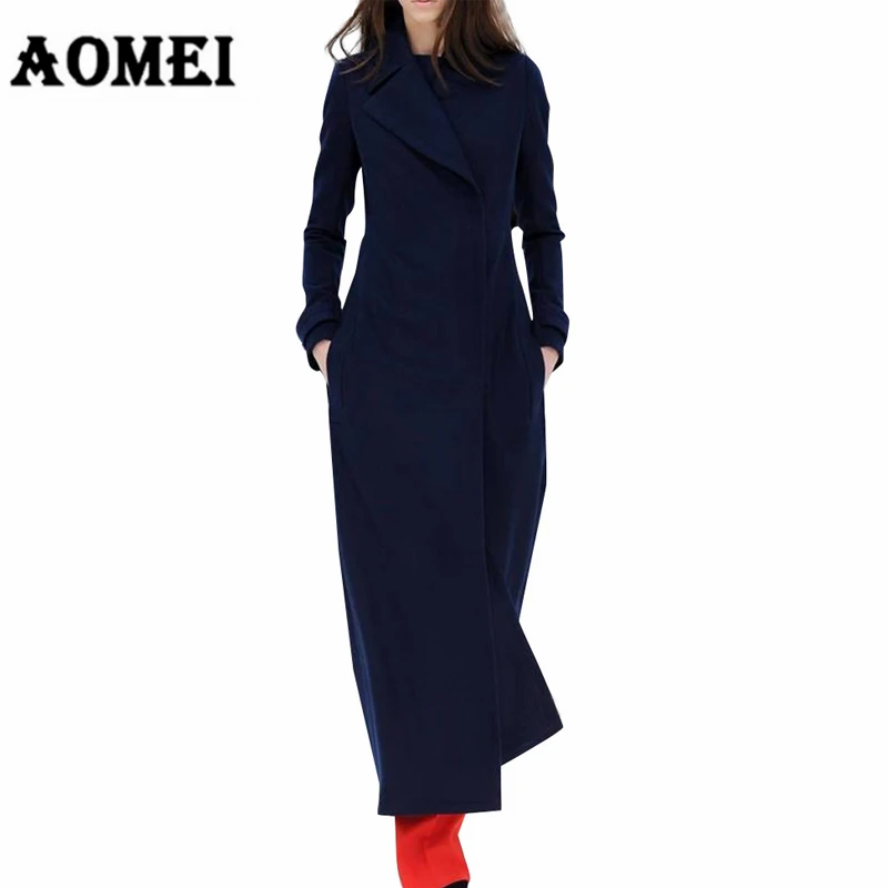 Winter Woman Coats 2019 Autumn Cassic Simple Woolen Maxi Long Female Robes Outerwear Manteau Femme Cardigans Maxi Long Clothing
Winter Woman Coats 2019 Autumn Cassic Simple Woolen Maxi Long Female Robes Outerwear Manteau Femme Cardigans Maxi Long Clothing