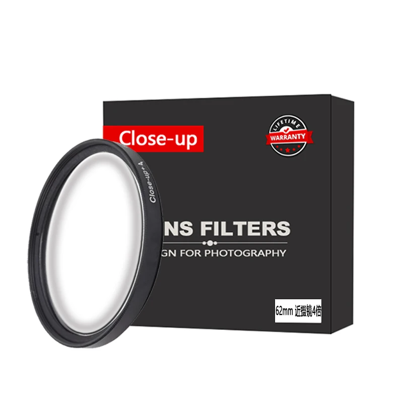 

kutupro 62mm Macro Close-Up +4 Close Up Filter for All DSLR digital cameras 62MM LENS