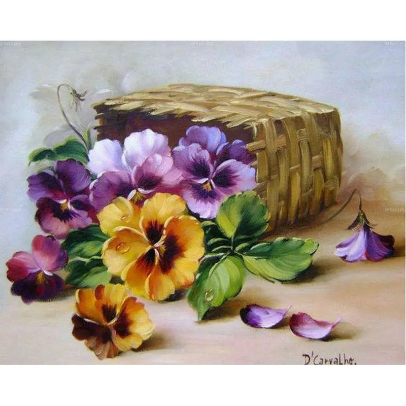 Diy 5D diamond painting cross stitch flowers Full Diamond embroidery Pansy icons diamond mosaic picture rhinestones Wall Sticker
Diy 5D diamond painting cross stitch flowers Full Diamond embroidery Pansy icons diamond mosaic picture rhinestones Wall Sticker