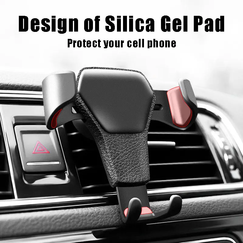 In Car Cell Phone Holder for Samsung S8 S9 Car Phone Holder Universal Air Vent Gravity Mount Phone Holder For Phone X XR
In Car Cell Phone Holder for Samsung S8 S9 Car Phone Holder Universal Air Vent Gravity Mount Phone Holder For Phone X XR