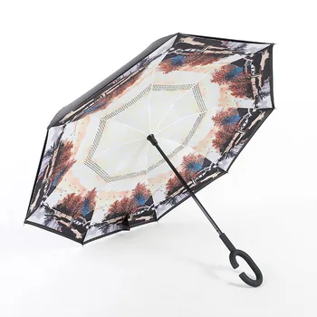 High quality umbrella Folding Reverse Umbrella Double Layer Inverted Windproof Rain Car Umbrellas For Women rain gear
High quality umbrella Folding Reverse Umbrella Double Layer Inverted Windproof Rain Car Umbrellas For Women rain gear