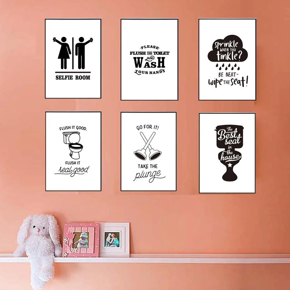 Nordic style Canvas Painting Modern funny Wash Your Hands Wall Art Painting Canvas posters and prints Bathroom Home Decor
Nordic style Canvas Painting Modern funny Wash Your Hands Wall Art Painting Canvas posters and prints Bathroom Home Decor