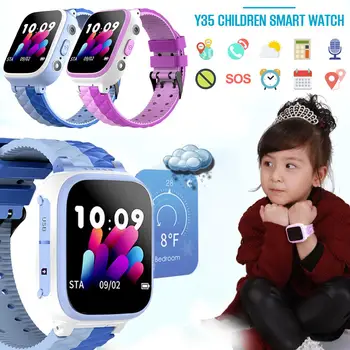 Smart Watch Y35 Children's Sim Card Color Touch Positioning One - Touch SOS Anti - Lost Waterproof For IOS Android For Kid
Smart Watch Y35 Children's Sim Card Color Touch Positioning One - Touch SOS Anti - Lost Waterproof For IOS Android For Kid