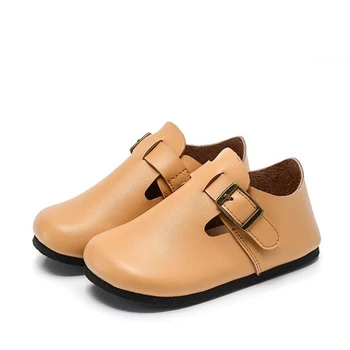 Spring Autumn Children Leather shoes Genuine Leather Comfortable Loafers Boys Girls Casual shoes Kids Flats Soft Boat shoes 02B
Spring Autumn Children Leather shoes Genuine Leather Comfortable Loafers Boys Girls Casual shoes Kids Flats Soft Boat shoes 02B
