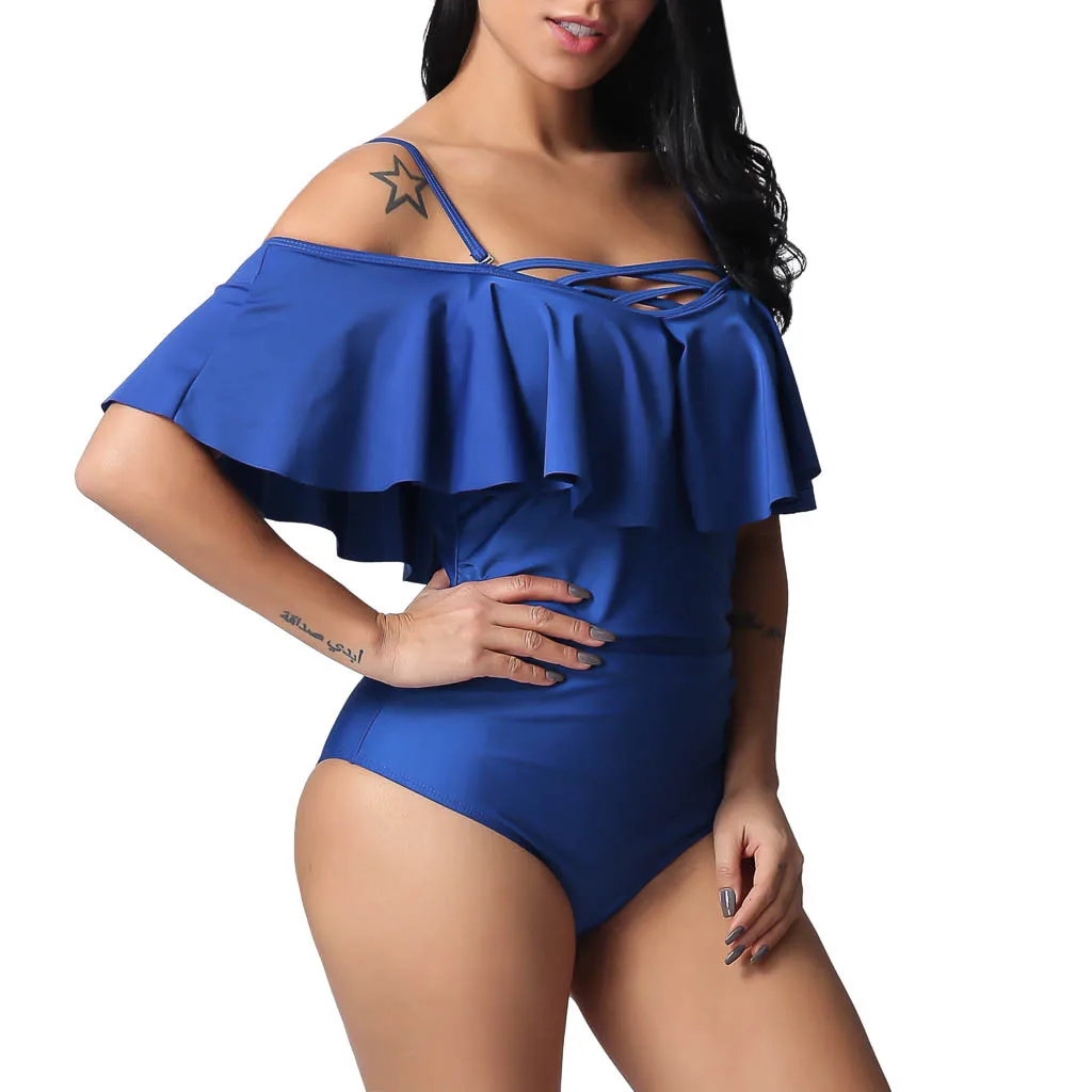 One Piece Swimsuit Women Summer Ruffle Swimsuit Girls 2019 Brazilian Floral Print Bandage Bathing Suit Stroje K Pielowe Damskie
One Piece Swimsuit Women Summer Ruffle Swimsuit Girls 2019 Brazilian Floral Print Bandage Bathing Suit Stroje K Pielowe Damskie
