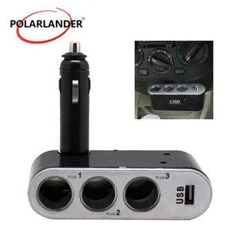 For Universal USB Car-Charger With Power Indicator Socket Plug Splitter Power Charger 3 Port Way 12V Auto Socket Adapter
For Universal USB Car-Charger With Power Indicator Socket Plug Splitter Power Charger 3 Port Way 12V Auto Socket Adapter