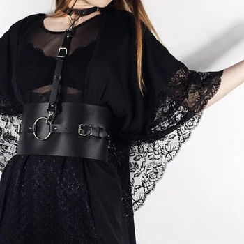 2019 Women Sexy leather Garters adjustable slim corset body Harness Punk Gothic Bondage Shoulder Waist Straps Belt Suspenders
2019 Women Sexy leather Garters adjustable slim corset body Harness Punk Gothic Bondage Shoulder Waist Straps Belt Suspenders
