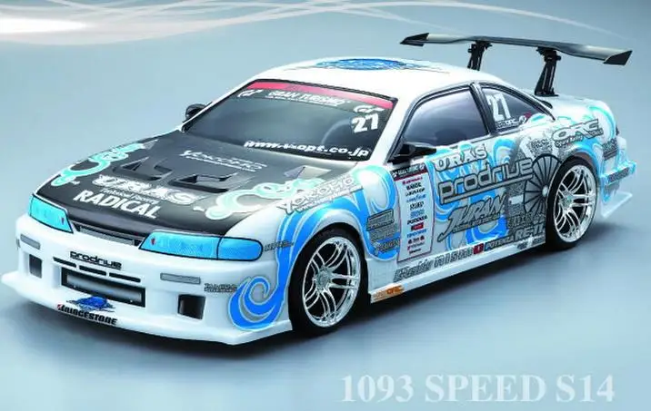 Автомобильные наклейки 1/10 rc Drift Body Набор японских стикеров S14 1093 SPEED Yokomo Houring tiiya HPI