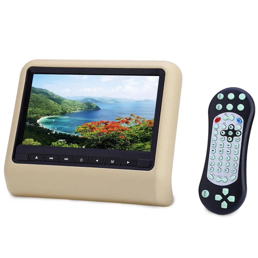 9 Inch Car Headrest DVD Player XD9901 800 x 480 LCD Backseat Monitor Full Functional USB SD FM Speaker Car Seat Game Player
9 Inch Car Headrest DVD Player XD9901 800 x 480 LCD Backseat Monitor Full Functional USB SD FM Speaker Car Seat Game Player