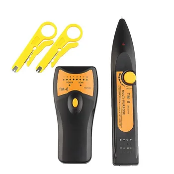 TM-8 RJ11 RJ45 Cat5 Cat6 Telephone LAN Network Cable Tester Detector Wire Tracker Tracer Toner Ethernet Line Finder
TM-8 RJ11 RJ45 Cat5 Cat6 Telephone LAN Network Cable Tester Detector Wire Tracker Tracer Toner Ethernet Line Finder