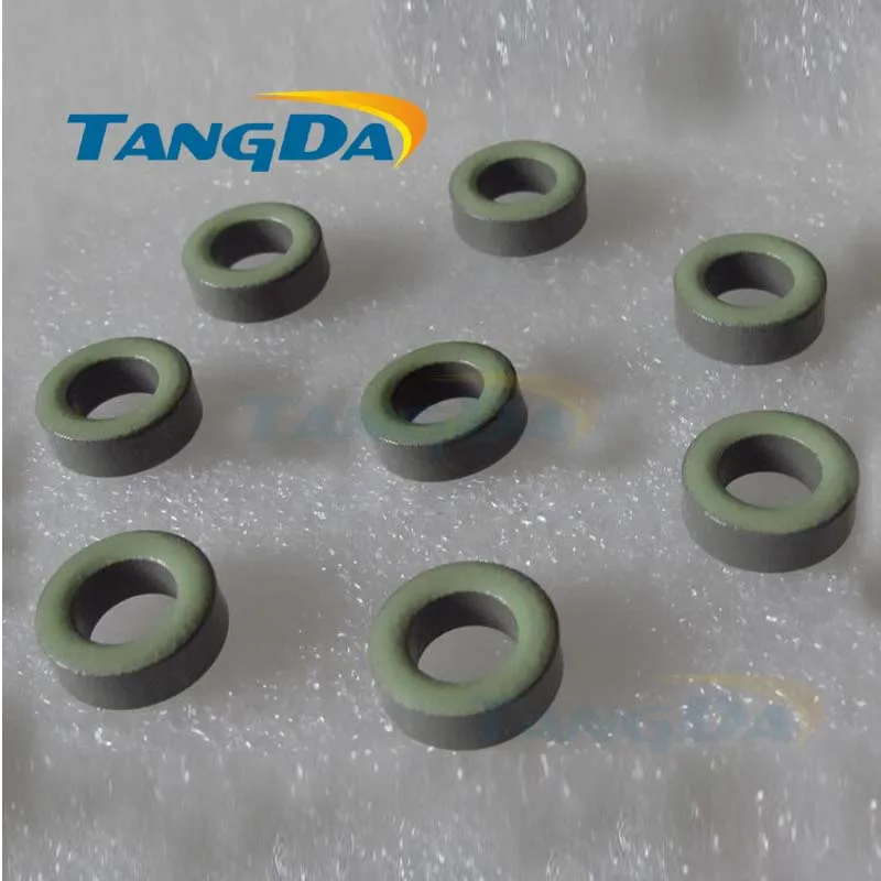 

Tangda Iron powder cores T157-28 OD*ID*HT 40*24*14.5 mm 31.5nH/N2 22ue Iron dust core Ferrite Toroid Core toroidal gray green