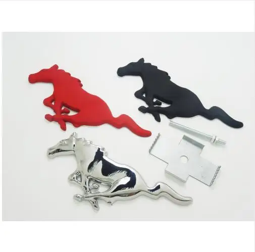 SUKO Car Styling 3D metal Mustang horse Logo Front Hood Grille Emblem 3M glue Sticker Running Horse Decal for Ford Shelby GT
SUKO Car Styling 3D metal Mustang horse Logo Front Hood Grille Emblem 3M glue Sticker Running Horse Decal for Ford Shelby GT
