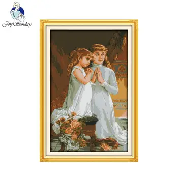 Joy Sunday Needlework DIY Chinese Cross Stitch Sets for Embroidery Kits Printed Pray Patterns Counted Cross-Stitching Home Decor
Joy Sunday Needlework DIY Chinese Cross Stitch Sets for Embroidery Kits Printed Pray Patterns Counted Cross-Stitching Home Decor