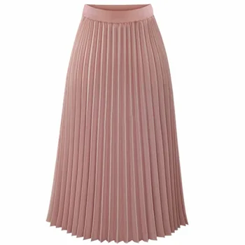 Sexy Women Long Skirt Elastic Waist Skirt Double Layer Chiffon Pleated Skirts LL6
Sexy Women Long Skirt Elastic Waist Skirt Double Layer Chiffon Pleated Skirts LL6
