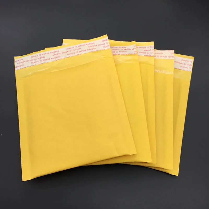 Wholesale! 5pcs / Batch Manufacturer Kraft Paper Bubble Bag Soft Bag Postage Envelope Paper 13 * 13cm + 4cm Centimeters
Wholesale! 5pcs / Batch Manufacturer Kraft Paper Bubble Bag Soft Bag Postage Envelope Paper 13 * 13cm + 4cm Centimeters