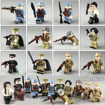 12pcs mini WW2 Army Military Building Blocks Japan China Small Soldier Officer Figure with Weapons Bricks Toys Collection gift
12pcs mini WW2 Army Military Building Blocks Japan China Small Soldier Officer Figure with Weapons Bricks Toys Collection gift