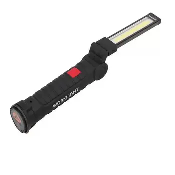 Portable USB Folding Outdoor Bright COB+LED Rechargeable Cordless Emergency Work Light Torch Flashlight Handy Inspection Lamp
Portable USB Folding Outdoor Bright COB+LED Rechargeable Cordless Emergency Work Light Torch Flashlight Handy Inspection Lamp