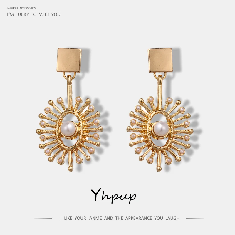 Yhpup New Fashion Exquisite Zinc Alloy Simulated Pearls Drop Earrings Charms Bridal Dangle Earrings Bijoux Jewelry Brincos Gifts
Yhpup New Fashion Exquisite Zinc Alloy Simulated Pearls Drop Earrings Charms Bridal Dangle Earrings Bijoux Jewelry Brincos Gifts