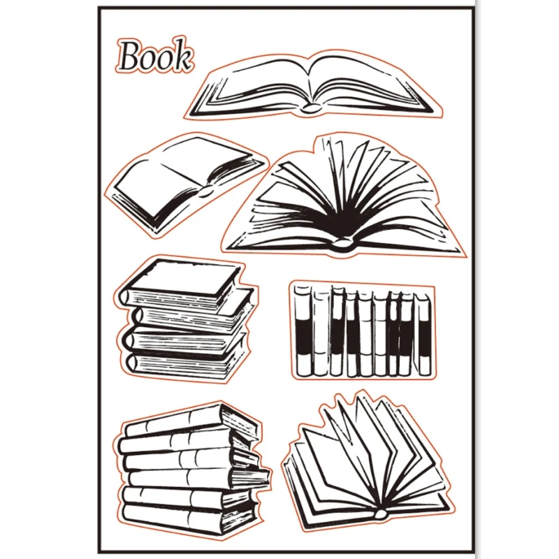 Book DIY Silicone Transparent Stamp Cling Seal Scrapbook Embossing Album Decor Scrapbooking Stamps Art Craft Tool Kit
Book DIY Silicone Transparent Stamp Cling Seal Scrapbook Embossing Album Decor Scrapbooking Stamps Art Craft Tool Kit