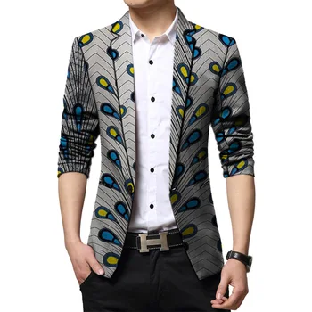 African clothing men's blazers Ankara print slim fit jacket male blazers business design men coat wedding suit jacket
African clothing men's blazers Ankara print slim fit jacket male blazers business design men coat wedding suit jacket