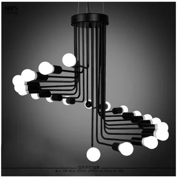 Post Modern Painted Iron Black Led Spiral Chandelier American Loft Industrial Lustre Chandelier Lighting For Restaurant
Post Modern Painted Iron Black Led Spiral Chandelier American Loft Industrial Lustre Chandelier Lighting For Restaurant