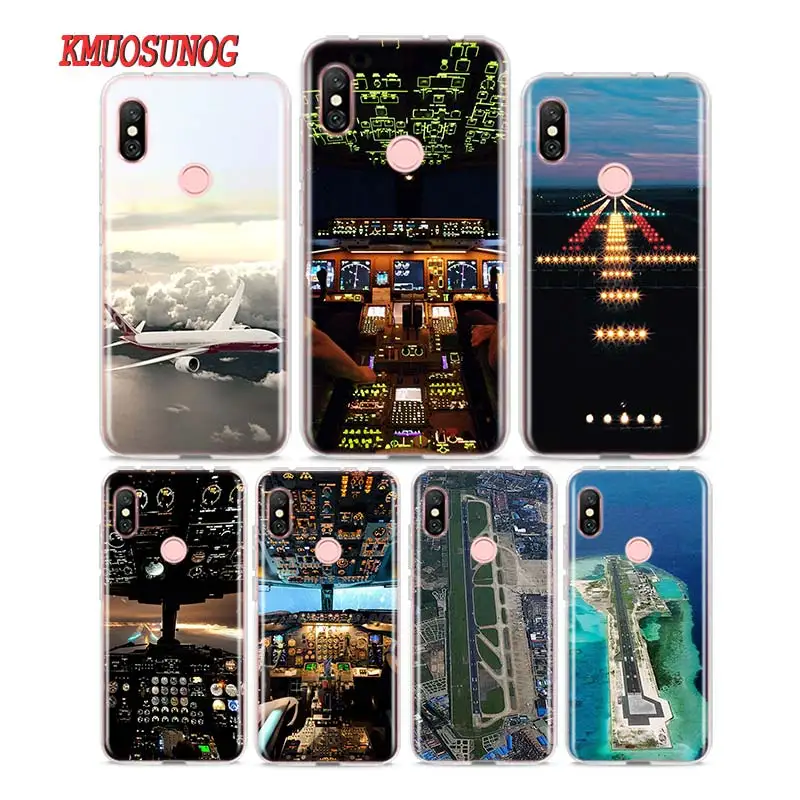 Transparent Soft Silicone Phone Case Airplane Cockpits for Xiaomi F1 A1 A2 S2 Redmi Note 4X 5 6 5A 6A Pro
Transparent Soft Silicone Phone Case Airplane Cockpits for Xiaomi F1 A1 A2 S2 Redmi Note 4X 5 6 5A 6A Pro