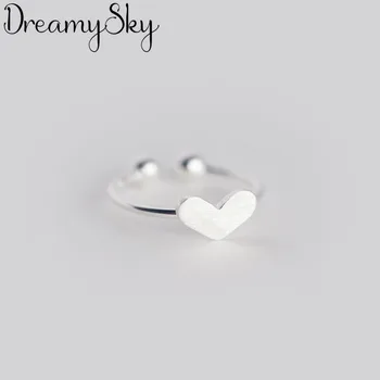 Bijoux Fashion S925 Silver Heart Rings For Women Christmas Gifts Adjustable Ring Ladies Sterling Silver Jewelry Anillos
Bijoux Fashion S925 Silver Heart Rings For Women Christmas Gifts Adjustable Ring Ladies Sterling Silver Jewelry Anillos