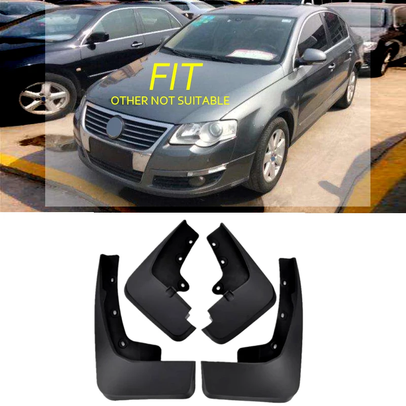 High Quality ABS Plastics Automobile Fender Mudguards Mud Flaps For 2005-2011 Volkswagen VW Passat B6(European version)
High Quality ABS Plastics Automobile Fender Mudguards Mud Flaps For 2005-2011 Volkswagen VW Passat B6(European version)