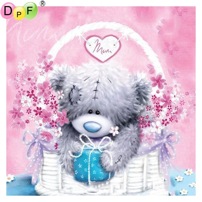 DPF DIY The pink teddy bear 5D diamond embroidery diamond painting cross stitch crafts diamond mosaic kit full square home decor
DPF DIY The pink teddy bear 5D diamond embroidery diamond painting cross stitch crafts diamond mosaic kit full square home decor