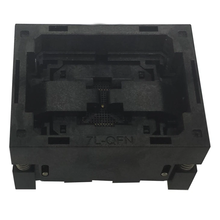 QFN64 MLF64 Burn in IC Test Socket ICNP506-064-041-C-G Pitch 0.5mm Chip Size 9*9 Flash Adapter Open top Programming Socket
QFN64 MLF64 Burn in IC Test Socket ICNP506-064-041-C-G Pitch 0.5mm Chip Size 9*9 Flash Adapter Open top Programming Socket