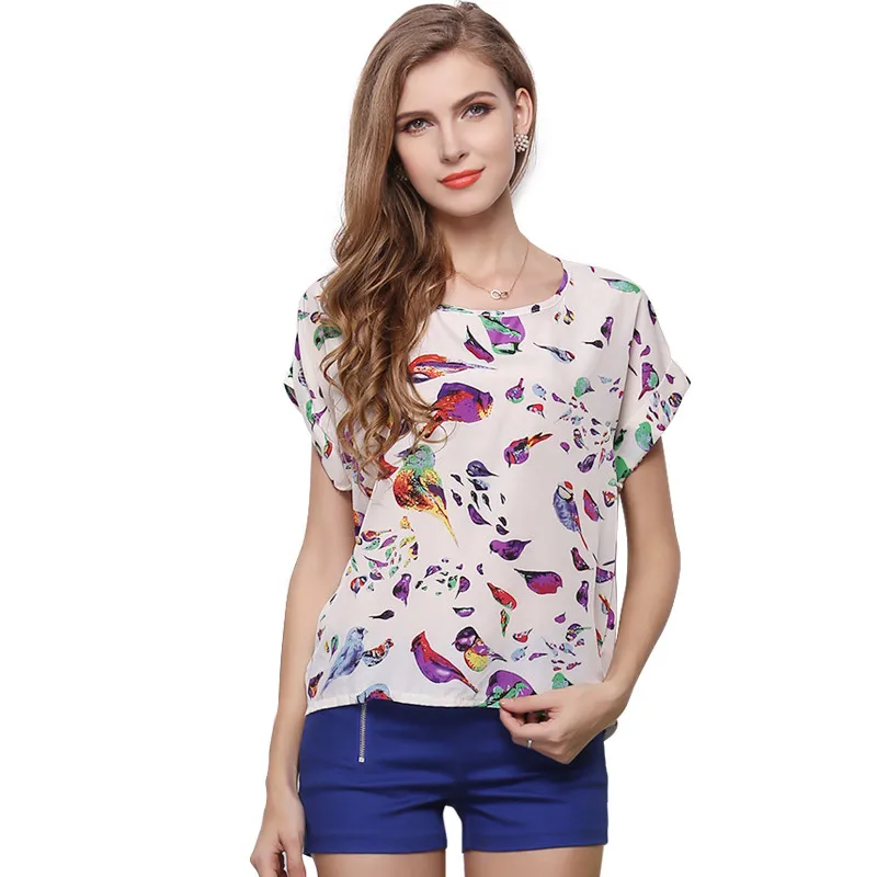 Harajuku Bird Printed Women T-shirts Casual Tee Tops Summer Short Sleeve Female T shirt Women Clothing Summer High Quality TS01
Harajuku Bird Printed Women T-shirts Casual Tee Tops Summer Short Sleeve Female T shirt Women Clothing Summer High Quality TS01