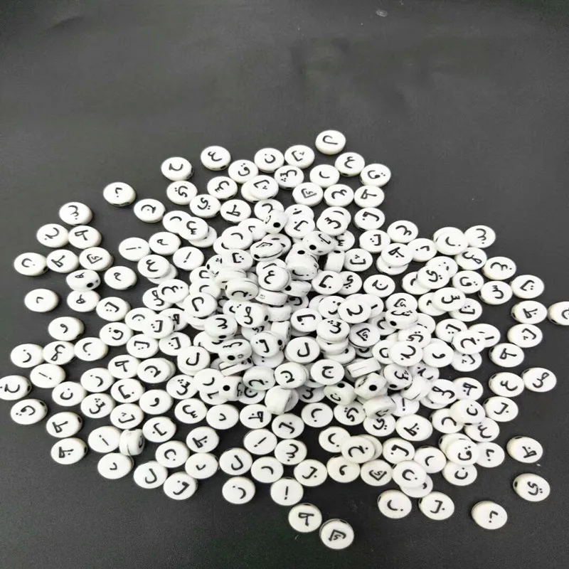 fashion round acrylic Arabic alphabet diy loose beads mix letters plastic beads 100 pieces y1129
fashion round acrylic Arabic alphabet diy loose beads mix letters plastic beads 100 pieces y1129
