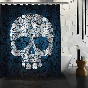 Hot selling skull Custom Shower Curtain Bath Curtain Waterproof Polyester Fabric Shower Curtain MORE SIZE
Hot selling skull Custom Shower Curtain Bath Curtain Waterproof Polyester Fabric Shower Curtain MORE SIZE