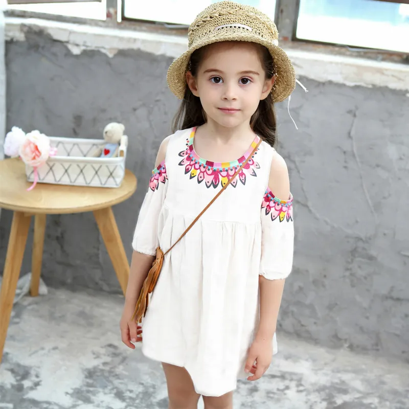 New Baby Girls Dress with Floral Print Children's Clothing for Spring Summer Stylish Princess Dress Knee-length Holiday Suit
New Baby Girls Dress with Floral Print Children's Clothing for Spring Summer Stylish Princess Dress Knee-length Holiday Suit
