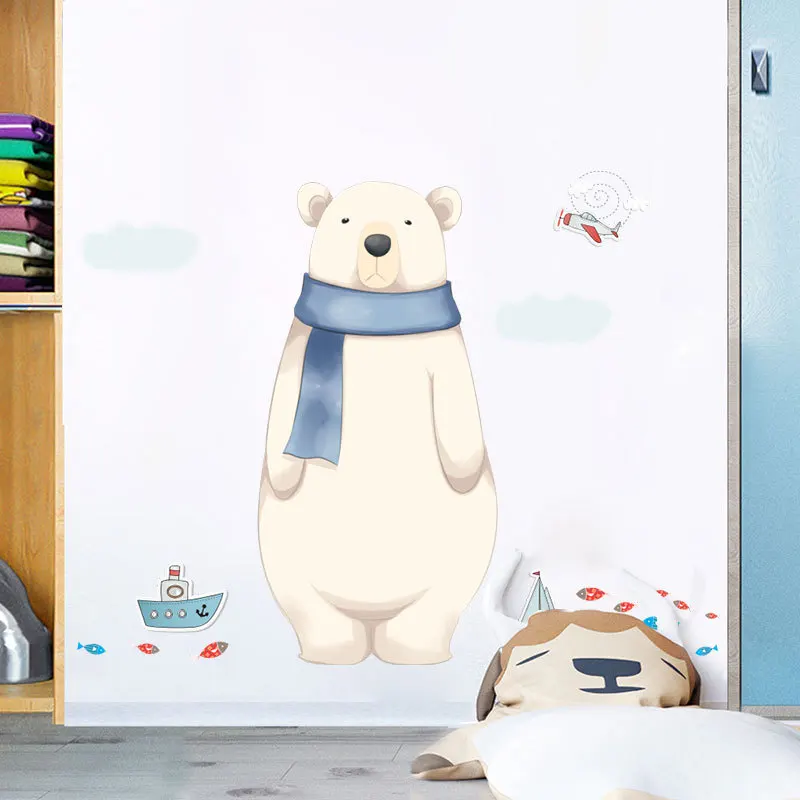 % Cartoon Animal Bear Ship fish plane Wall Stickers For Kids Rooms Boys Girls Children Bedroom Home Decor Art poster wallpaper 
% Cartoon Animal Bear Ship fish plane Wall Stickers For Kids Rooms Boys Girls Children Bedroom Home Decor Art poster wallpaper