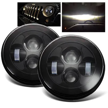 7'' inch Round LED Projector Headlights led Front Driving headlight for Jeeps Wrangler JK TJ Sahara Rubicon
7'' inch Round LED Projector Headlights led Front Driving headlight for Jeeps Wrangler JK TJ Sahara Rubicon