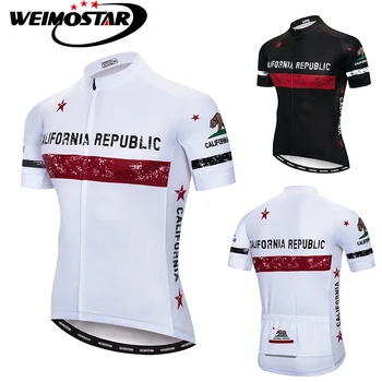 Pro Team Weimostar Cycling Jersey CALIFORNIA REPUBLIC ropa ciclismo Maillot ciclismo MTB Downhill Jersey White/Black
Pro Team Weimostar Cycling Jersey CALIFORNIA REPUBLIC ropa ciclismo Maillot ciclismo MTB Downhill Jersey White/Black