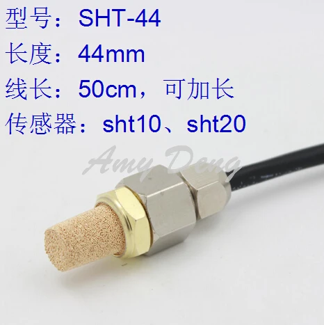 2pcs/lot Soil temperature and humidity sensor double waterproof PE temperature and humidity detection SHT10 boiling water inlet
2pcs/lot Soil temperature and humidity sensor double waterproof PE temperature and humidity detection SHT10 boiling water inlet