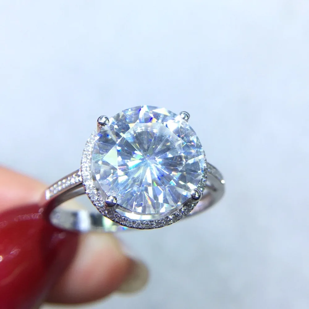 Fine Jewelry Real 18K Gold AU750 G18K 4ct Moissanite Diamond Ring Gemstone Rings for Women
Fine Jewelry Real 18K Gold AU750 G18K 4ct Moissanite Diamond Ring Gemstone Rings for Women