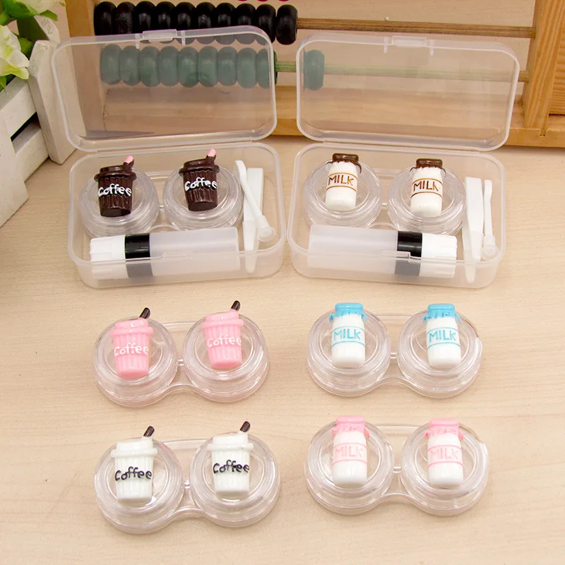 10 Piece Milk And Coffee Contact Lens Case / Companion Eyeglasses Pencil Storage Box For Children Or Adult / Wholesale
10 Piece Milk And Coffee Contact Lens Case / Companion Eyeglasses Pencil Storage Box For Children Or Adult / Wholesale