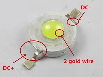 1W LED High Power LED Lamp Beads 110-120LM LED Bulb Lamp Cool White/Warm White Current 300mA Voltage 3.0-3.4V
1W LED High Power LED Lamp Beads 110-120LM LED Bulb Lamp Cool White/Warm White Current 300mA Voltage 3.0-3.4V