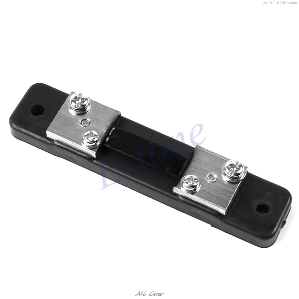 1pc 50A 75mV DC Current Shunt Resistor Panel For Digital Amp Meter Analog Meter New
1pc 50A 75mV DC Current Shunt Resistor Panel For Digital Amp Meter Analog Meter New
